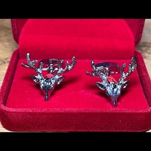 Christmas Reindeer Cufflinks